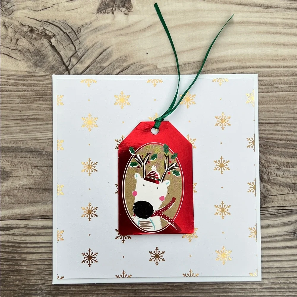 Handmade Christmas and Holiday Cards Set of 16 5.5”x5.5”Includes Envelopes